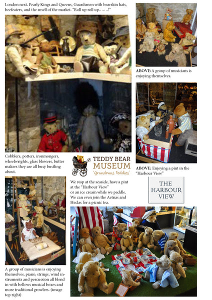 Setting up the Teddy Bear Museum - Hilary Pauley