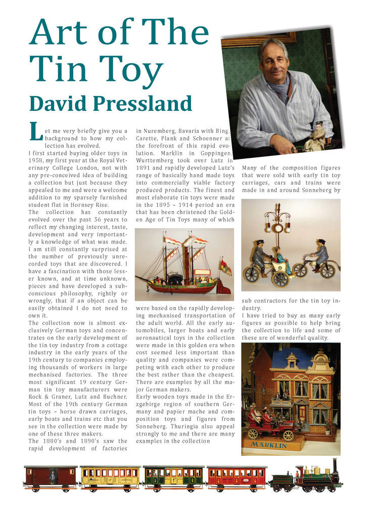 Art of The Tin Toy - David Pressland
