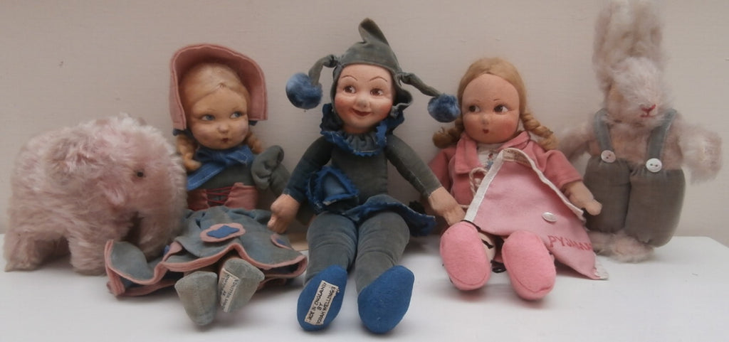 Gillian Trotter The Optimists. Collector Antique Dolls