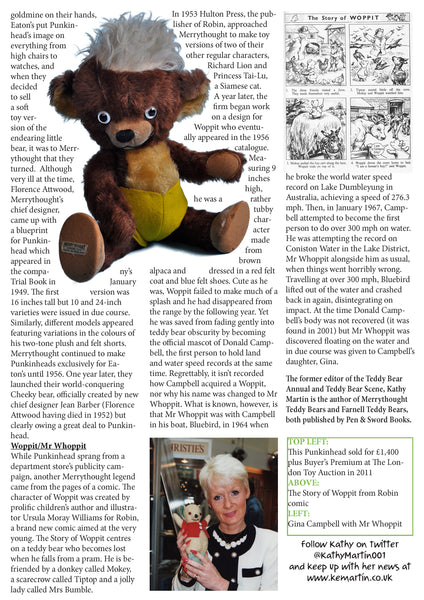 FAMOUS FARNELL & MERRYTHOUGHT BEARS - Kathy Martin