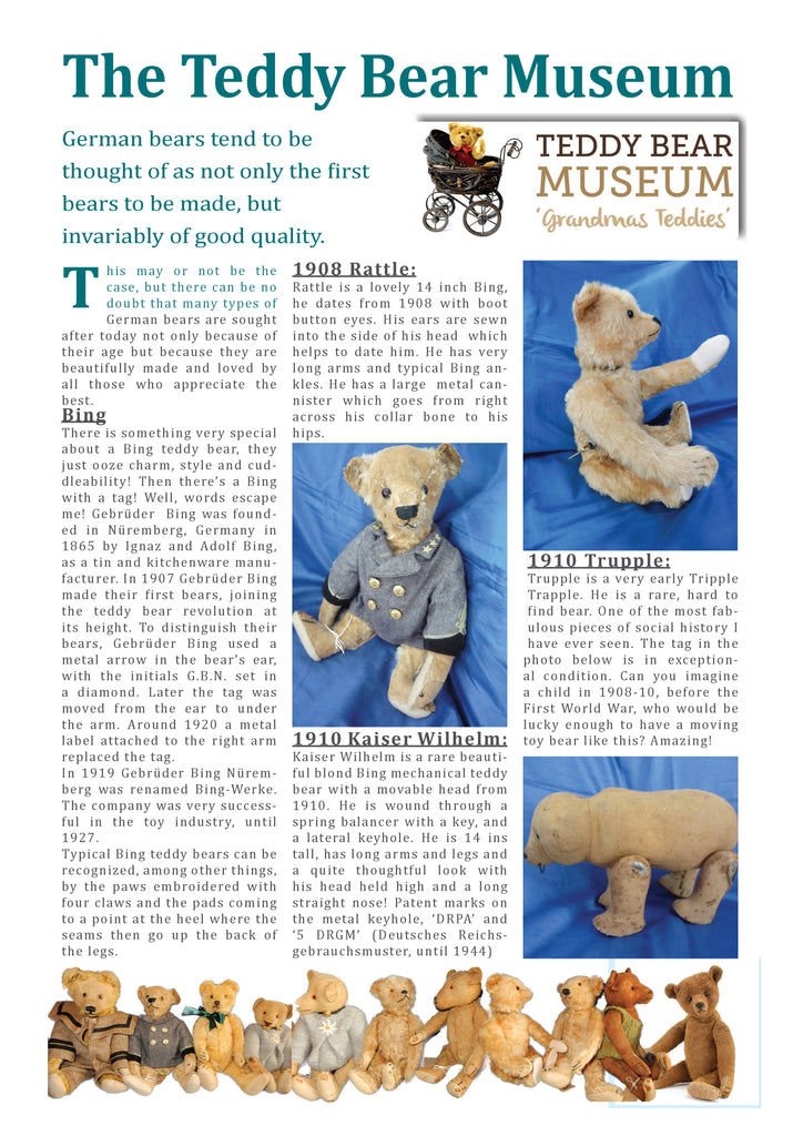 The Teddy Bear Museum - Hilary Pauley